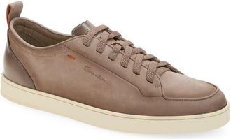 Santoni Off Duty Slip-On Sneaker in Beige at Nordstrom, Size 11.5