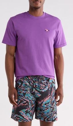 Gotha Pangea Embroidered T-Shirt in Bright Violet at Nordstrom Rack, Size Xx-Large