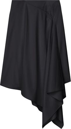 &Aacute;eron Rokken, Dames, Zwart, M, Asymmetrische Midi Rok