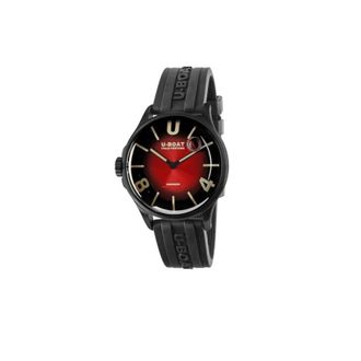 U-Boat Darkmoon Quartz Red Dial Mens Watch 9501