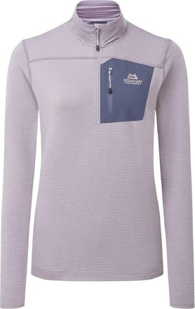 Mountain Equipment Womens Lumiko Zip T Top Pink XS