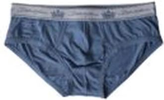 Dolce & Gabbana Slip Brando - Dames - Onderbroek - Blauw - S - Katoen - Ondergoed