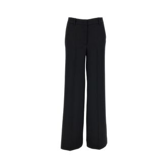 P.A.R.O.S.H. Wide Trousers - female - P.A.R.O.S.H. - Wide Trousers - Black - XS - Trousers