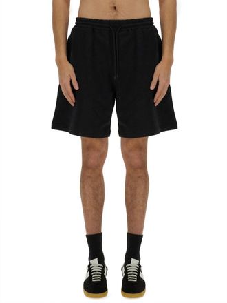 Msgm Shorts With Micro Logo