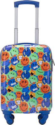 Smiley Smiley Kids Adventure Smileyworld Carry-On Suitcase