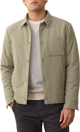 Marine Layer Insulated Water Resistant Travel Jacket in Vetiver at Nordstrom, Size Xx-Large