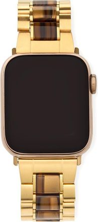Machete Jewelry Boyfriend Apple Watch Band in Gold - Tigers Eye at Nordstrom