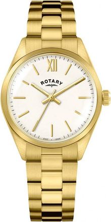 Rotary Womens RLB10006-01 Ladies Heritage Watch - Gold - One Size