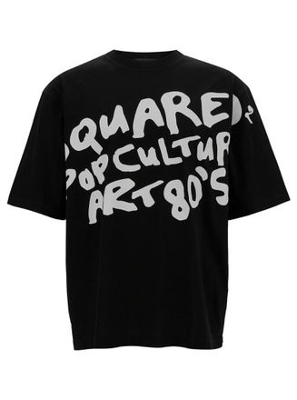 Dsquared2 Black Crew Neck T-Shirt