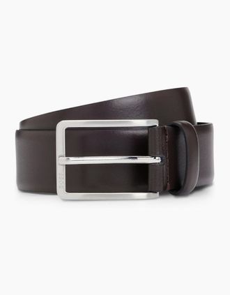 HUGO BOSS Mens BOSS Black Erman L Sz35 Belt S1-26 205 Dark Brown - Size: 105 - 40
