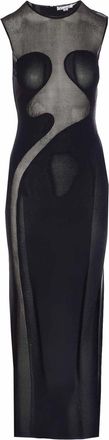 Alaia Black Molded Dress