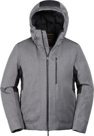 Moorer Jack met capuchon en vlakken - Grijs