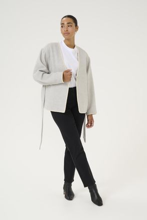 Kaffe Jas Loose fit Light Grey Melange light grey
