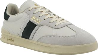 Ralph Lauren Sneakers - Heren - Sneakers - Wit - 44 EU - Leer - Schoenen