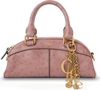 Chlo&eacute; Bowling Leather Crossbody Bag