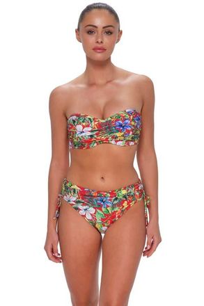 Sunsets Loretta Bandeau Bikini Swimsuit Top - DD Cup in Surfs Up at Nordstrom, Size 40