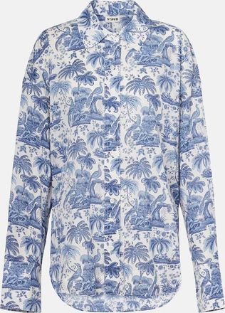 Staud Camicia in voile di cotone con stampa