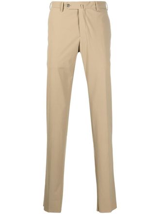 Pantaloni Torino pressed-crease tailored trousers - Neutrals