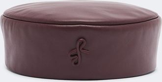 Ruslan Baginskiy Logo leather hat
