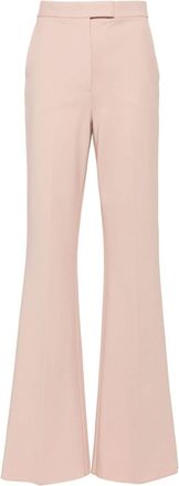 Max Mara Norcia straight-leg trousers - women - Viscose/Polyamide/Elastane - 40 - Pink