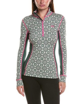 Kari Traa Rose 1/2-Zip Wool Base Layer Top