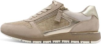 Tamaris Modieuze Sneakers - Dames - Sneakers - Beige - 38 EU - Schoenen