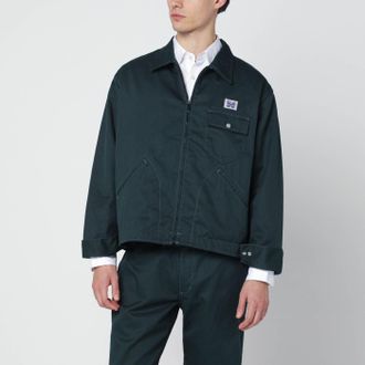 Needles Green Zip Shirt Jacket