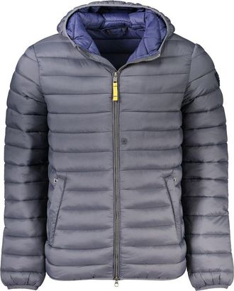 Armata Di Mare Mens Hooded Padded Jacket Ar32873 - Dark Grey Nylon - Size 2XL