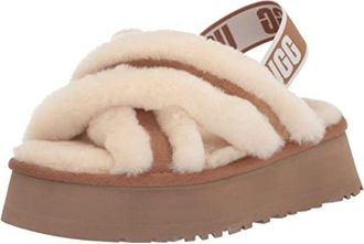 UGG Disco Cross Slide Slippers, Size 7
