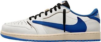 Nike Jordan 1 Retro Low OG SP Fragment x Travis Scott - Heren - Fitnessschoenen - Veelkleurig - 42 EU - Leer - Fitness