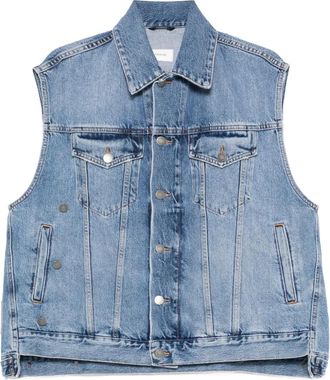 Haikure Gilet denim - Blu