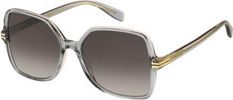 Marc Jacobs Brown Gradient Shield Sunglasses MJ 1105/S 0YQL/HA 57