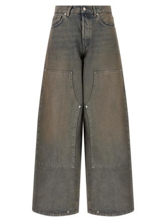 Haikure Light Blue Loose High Rise Jeans