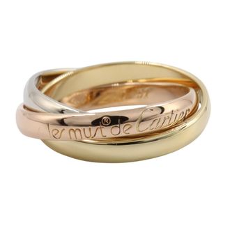 Cartier Pink Gold White Gold Yellow Gold Yellow Gold (18K) Pink Gold (18K) White Gold (18K) Band Ring (Pre-Owned)
