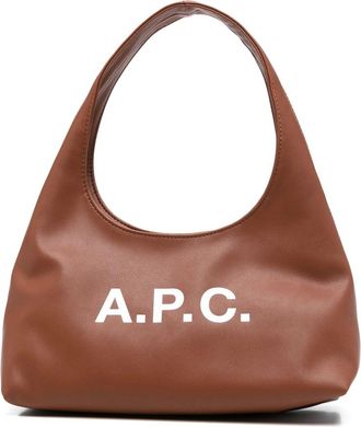 A.P.C. A. p.c. Baby Ninon Logo-print Shoulder Bag
