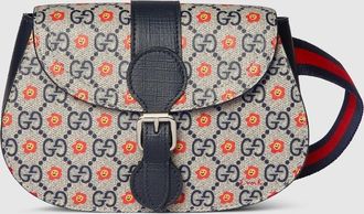 Gucci Kids - Printed GG Belt Bag, Blue, GG Canvas