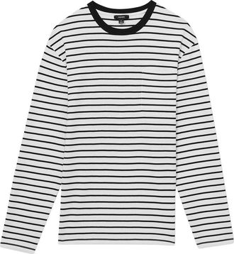 Reiss Eddie Stripe Heavyweight T-Shirt