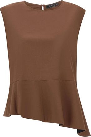 Kaos Mujer, Camisetas, Marr&oacute;n, Talla: L
