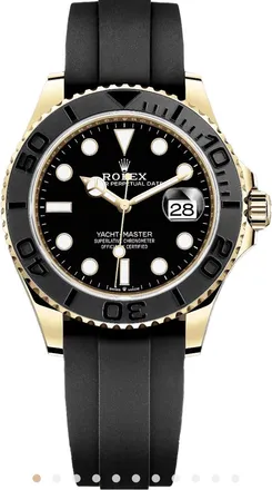 Rolex Black Oyster Perpetual Date Yacht-Master 42mm Watch