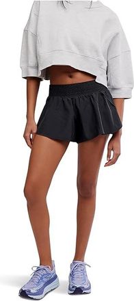 Free People Movement Element Shorts Womens Shorts Black : XS (Womens 0-2), Polyester