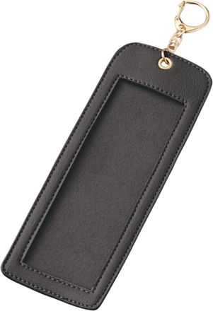 Generic Keychain Photo Frame | PU Leather Clear Rectangular Keyrings - Keychain Photo Holder - for Kids Family New Year Memorial Birth Car Christmas Grandpare