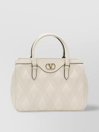Valentino Garavani quiltie 67 leather crossbody bag