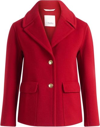 Max Mara Mujer, Chaquetas, Rojo, Talla: S