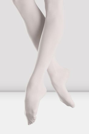 Bloch Ladies Endura Footed Tights, White