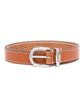 Isabel Marant Riem met gegraveerd logo - Bruin