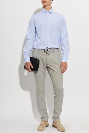 Paul & Shark Striped Shirt, Mens, Light Blue