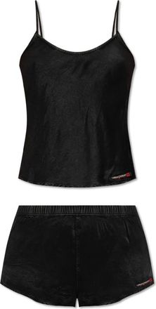 Diesel Mujer, Pijama, Negro, Talla: XS