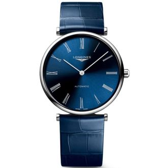 Longines La Grande Classique Automatic Blue Dial Steel Womens Watch L4.918.4.94.2