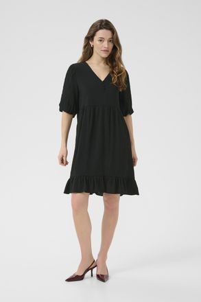 Kaffe Jurk KAlianna A-shape black