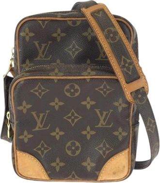 Louis Vuitton Pre-owned Cross Body Bags, female, Brown, Size: ONE SIZE Pre-owned Messenger Bag